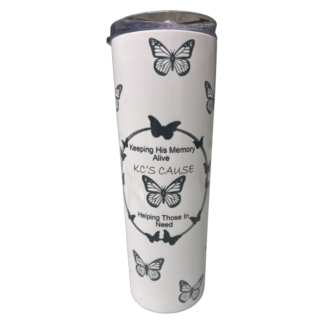 KC's Cause Butterflies Tumbler